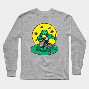 Cool cartoon warrior Long Sleeve T-Shirt